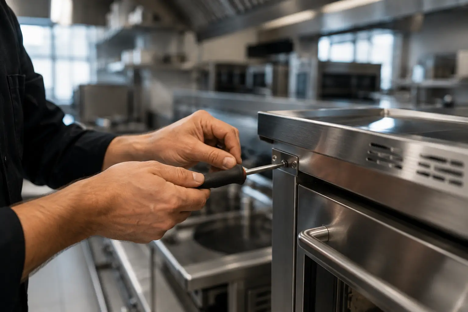 averias en cocinas profesionales